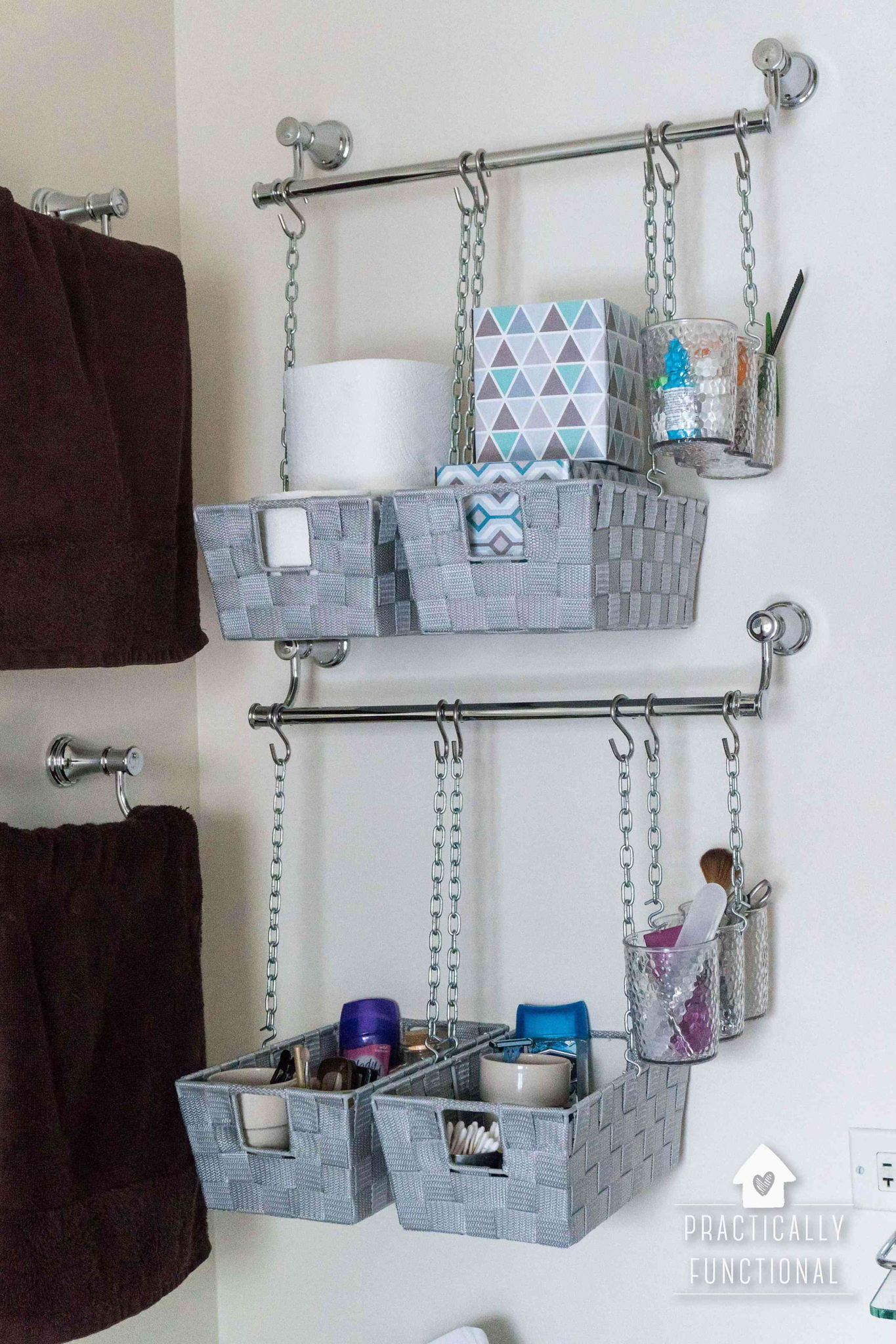 Bathroom online storage bin